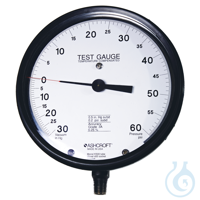 Test Gauge Analog 6" Diameter 1/4" NPT 30"Hg to 60psig Frachtkosten pro...