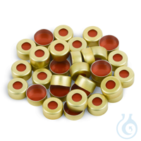 Caps Crimp Seal 11mm Yellow PTFE/RR Pack of 100 Frachtkosten pro Bestellung:...