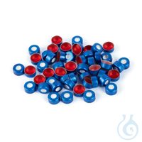 Caps Crimp Seal 11mm Blue PTFE/SIL Pack of 100 Frachtkosten pro Bestellung:...