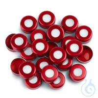 Caps Crimp Seal 11mm Red PTFE/SIL Pack of 100 Frachtkosten pro Bestellung:...