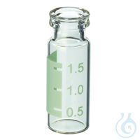 Vials Snap Seal 12x32mm/2.0mL/11mm w/ Green Mark Pack of 1000 Frachtkosten...