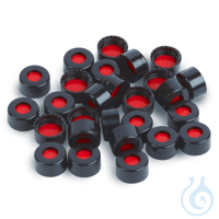Caps Short Screw 9mm Black PTFE/Sil/PTFE Pack of 100 Frachtkosten pro...