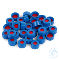 Caps Short Screw 9mm Blue PTFE/Sil/PTFE Pack of 100 Frachtkosten pro...