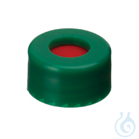 Caps Short Screw 9mm Green PTFE/Sil/PTFE Pack of 100 Frachtkosten pro...