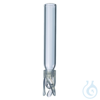 Vial Inserts 100ul Glass LV w/PP Bot Spring Pack of 100 Frachtkosten pro...