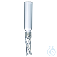 Vial Inserts 50ul Glass w/Polypropylene Bottom Spring Pack of 1000...