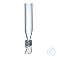 Vial Inserts 250ul Polypropylene with Bottom Spring 100PK Frachtkosten pro...
