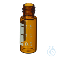 Vial Screw Thread 2ml Ambr w/White Grad Mk Spot Pack of 100 Frachtkosten pro...