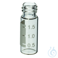 Vial Step 2ml Clr w/White Grad Mk Spot Pack of 100 Frachtkosten pro...