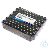 Vial Threaded w/Septa 2ml Ambr 8-425 w/Red PTFE/ Sil Septa 0.045" 100 Pack...