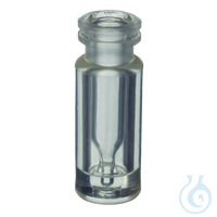 Vial Limited Volume 100ul Glass/Clear Plastic 12x32 11mm Crimp Pack of 100...