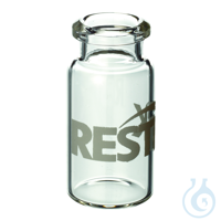 Vials Headspace 10mL 23x46mm 20mm Crimp Flat Bottom 100 Pk Frachtkosten pro...