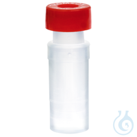 Filter Vials 0.2um PVDF w/pre-slit cap 100pk Thomson SINGLE StEP Red Cap...