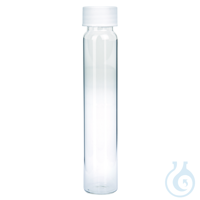 60ml Collection Vial Pre-Cleaned Clear Glass for ASE System 72pk Replaces...
