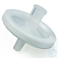 Syringe Filter 25mm 0.45um PTFE 100pk White Luer Lock Inlet Frachtkosten pro...