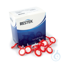 Syringe Filter 25mm 0.45um Cellulose Acetate 100pk Red luer lock Frachtkosten...