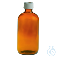 Collection Bottle 250mL Precleaned Amber Glass for ASE 100/300 12-pk...