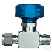 Sample Cylinder Valve 1/4" Male NPT x 1/4" Male Compression 3500psig DOT...