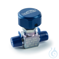 Sample Cylinder Valve UHP 1/4" Male NPT x 1/4" Male NPT 5000psig DOT press...