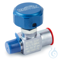 Sample Cylinder Valve UHP 1/4" Male NPT x 1/4" Female NPT 5000psig DOT press...