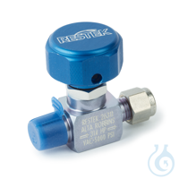 Sample Cylinder Valve UHP 1/4" Male NPT x 1/4" Male Compression 5000psig DOT...