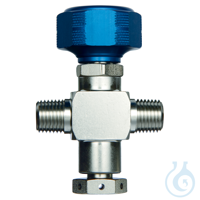 Sample Cylinder Valve UHP 1/4" Male NPT x 1/4" Male NPT w/2850psi Rupture...