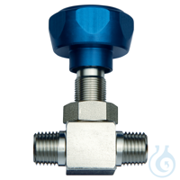Metering Control Valve 1/4" Male NPT x 1/4" Male NPT 3500psig DOT press...