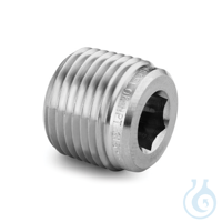 Sample Cylinder 316 SST Hollow Hex Plug 1/4" MPT Frachtkosten pro Bestellung:...