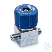 2 Port RAVE - Siltek SS 1/4" Valve -Siltek Treated Stainless Steel Diaphragm...