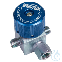 3 Port RAVE - Siltek SS 1/4" Valve- Siltek Treated Stainless Steel Diaphragm...