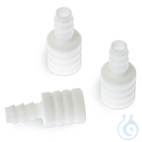 Frit Adapter 3mm Glass Solvent Filter Connector PTFE 4-pk Frachtkosten pro...