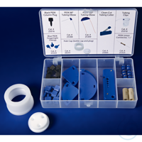 PEEK Performance Kit Includes: Hub-Cap Adapter w/Cap Clean-cut Tubing Cutter...
