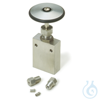 HPLC Angle Valve 1/16" Fittings SS Includes Nuts and Ferrules Frachtkosten...