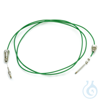 Capillary SS Tubing 800mm x 0.17mm ID Green 1/16" SS Male Nut F/B Ferrule Set...