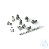 Fitting Stainless Steel 1/16" Male Nut 1/16" Front and Back Ferrule Set 10pk...