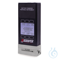 Portable Mass Flow Calibrator Alicat Whisper Series 0 - 50 SCCM Monochrome...