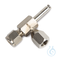 Male RAVEqc 3 Port Valve to Â¼â€ Male Compression fitting without Gauge...