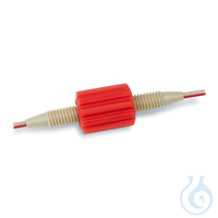 PEEK Column Coupler 0.13mm Bore 10-32 red 5 000psi ea. Frachtkosten pro...