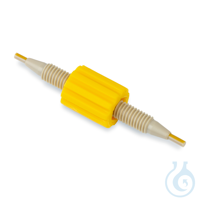 PEEK Column Coupler 0.17mm Bore 10-32 yellow 5 000psi ea. Frachtkosten pro...