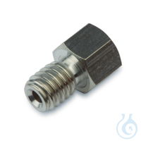 SS Rheodyne Nuts Short 1/16 10-32 7 250psi 5-pk. Frachtkosten pro Bestellung:...