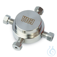 SS Valco Cross 0.25mm Bore 1/16 10-32 20 000psi ea. Frachtkosten pro...