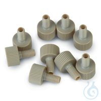 PEEK Fingertight Fittings For 1/16OD Tubing 1/4-28 Thr 1500psi 10-pk....