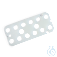 Plate for 16mm test tubes for Resprep QR-12 Frachtkosten pro Bestellung:...