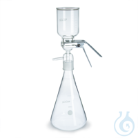 Glassware 500ml Funnel 2000ml Flask All-Glass Microfiltration Apparatus...