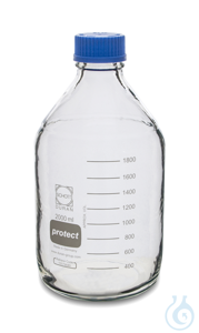 Laboratory bottle DURAN, GL45, 2 L, Type 1 Laboratory bottle DURAN, GL45,...