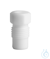 PTFE Fitting, 6,35 mm AD, weiss PTFE Fitting mit integrierter Ferrule, 6,35...