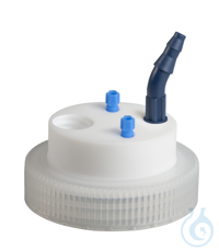 Safety Waste Cap, B63, Type 2 Safety Waste Cap B63, 2x 2,3/3,2 mm OD, 1x 5,0...