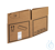 Box for Politainer 10 L, fouldable, UN-Y approval, dimentions (W x H x D): 236 x 236 x 236 mm The...