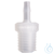 Tube connector, straight, 3 - 4 mm ID, PP Safe connection of tubes of different sizes: directly...