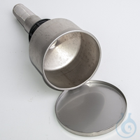 Funnel with lid, S60/61, Type 1 Funnel with lid from stainless steel, S60/61...